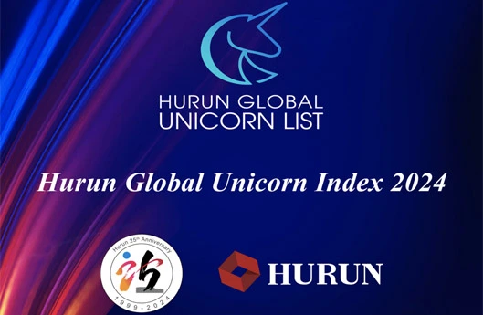 Terminus Group listed on Global Unicorn Index 2024 by Hurun